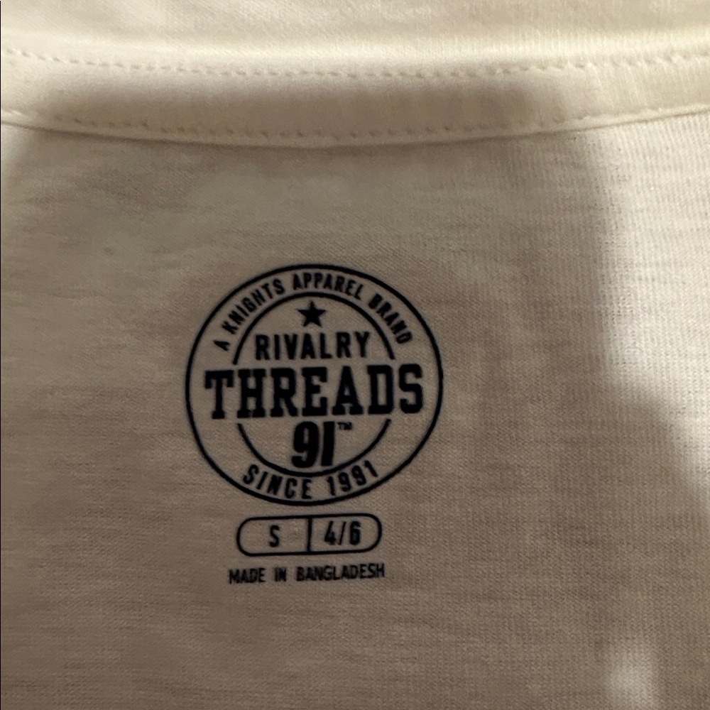 Purdue Rivalry Threads Cream Cropped Tee - Picture 2 of 3